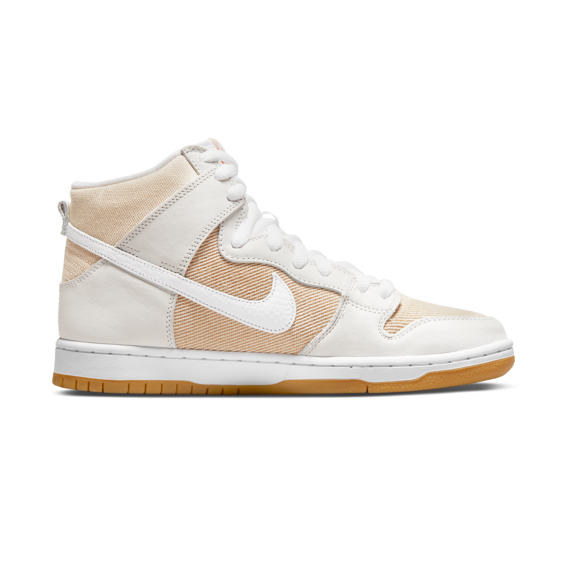 SB Dunk High Pro Orange Label Unbleached Natural