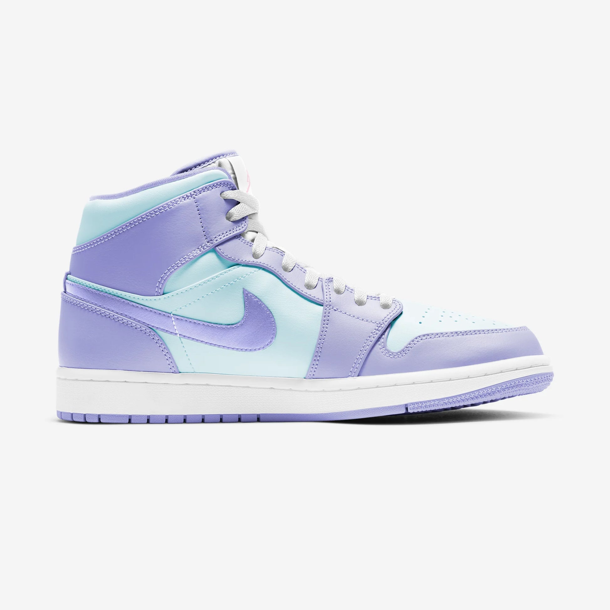 Jordan 1 Mid Purple Aqua