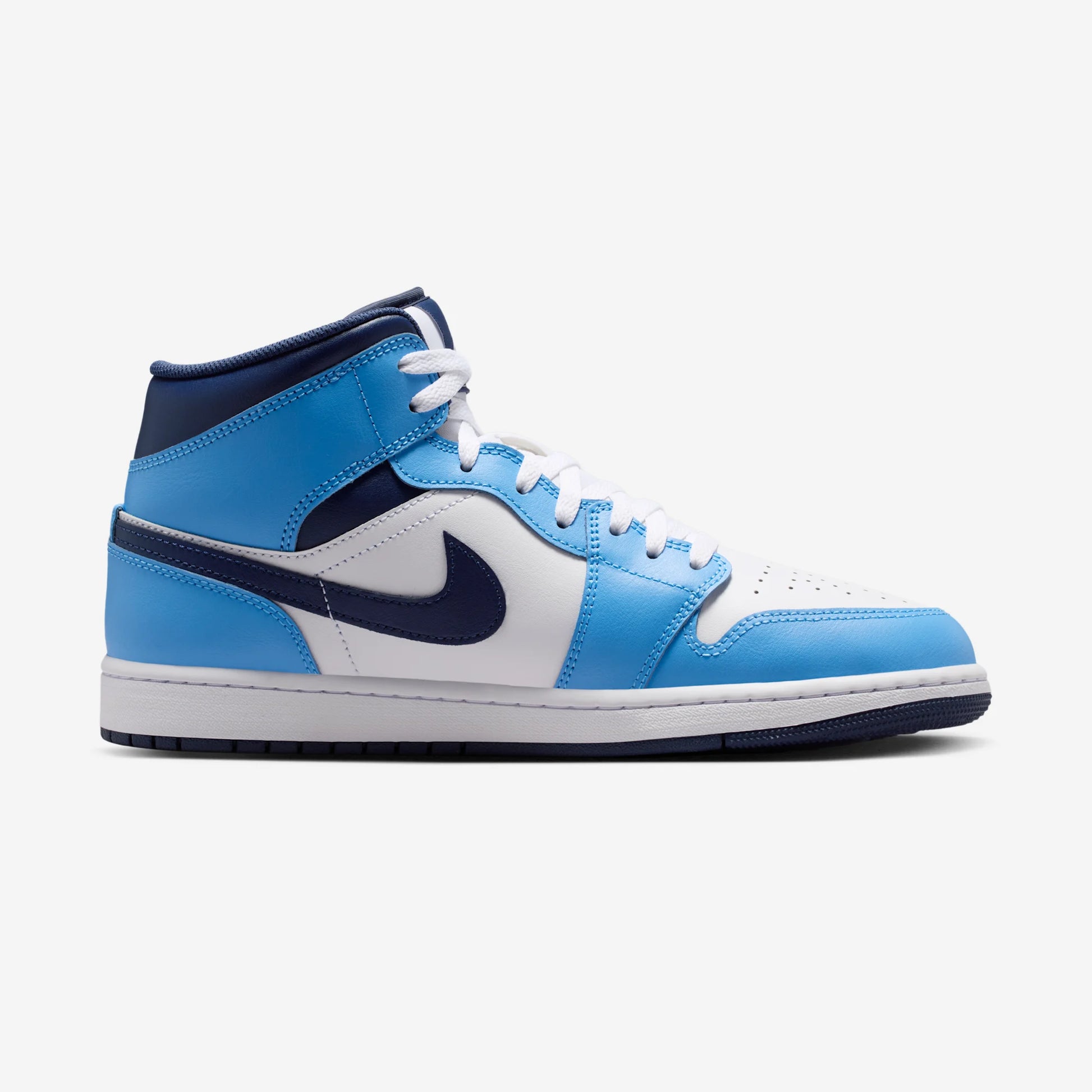 Jordan 1 Mid University Blue Midnight Navy