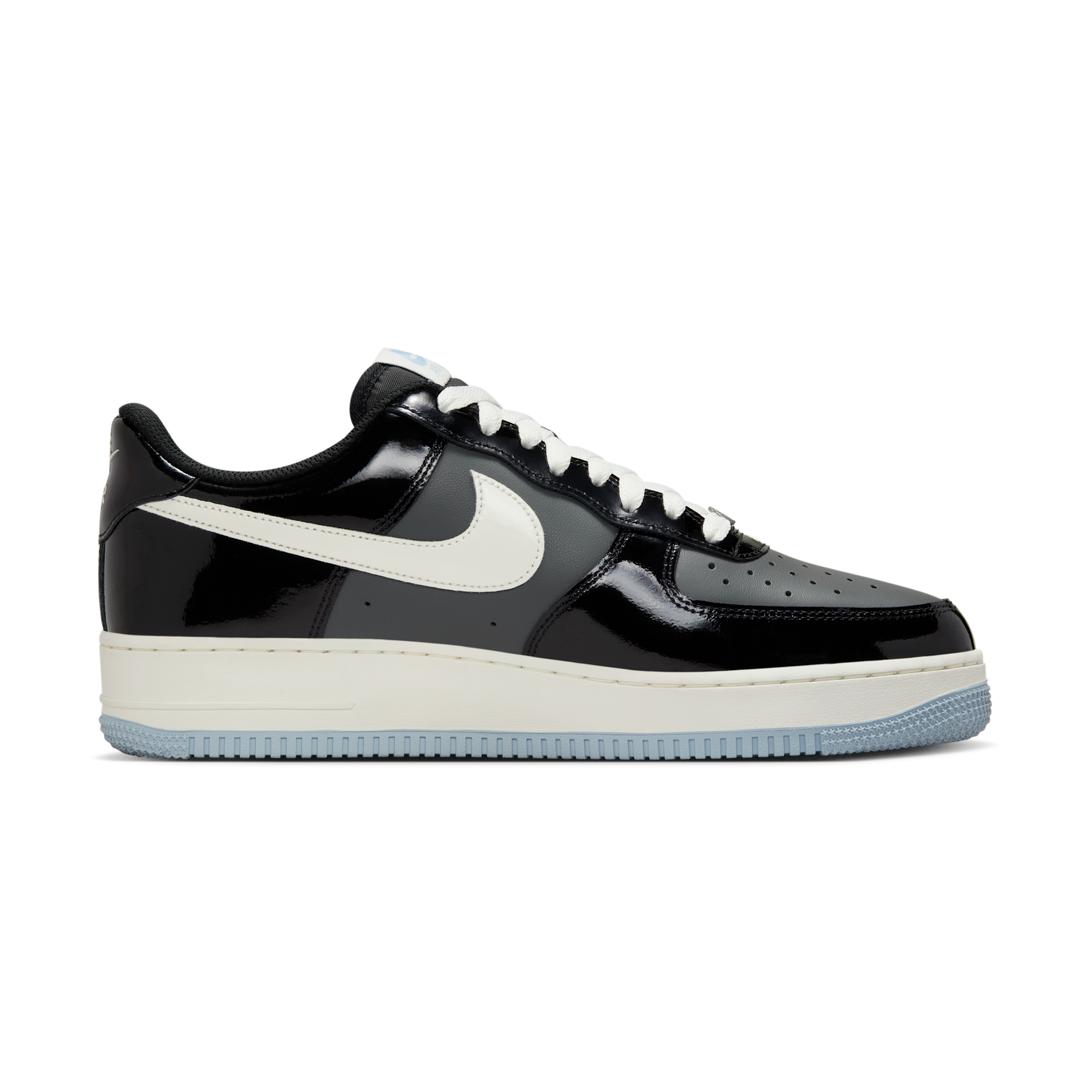 Nike Air Force 1 Low Black Iron Grey Patent