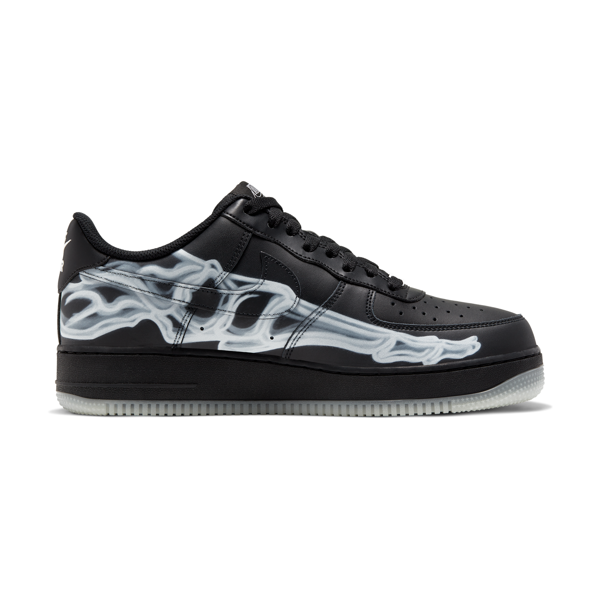 Nike Air Force 1 Low Black Skeleton Halloween (2019)