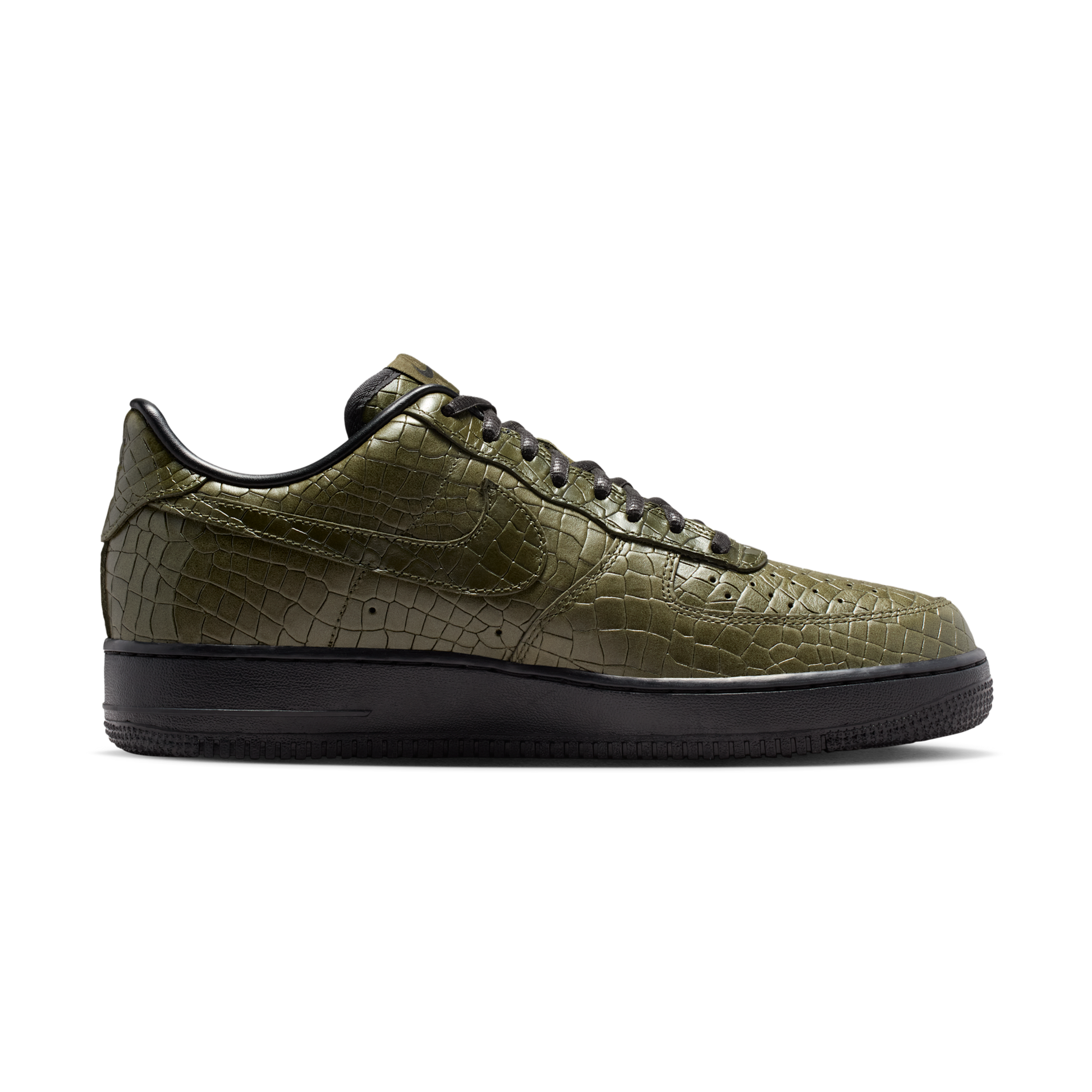 Nike Air Force 1 Low Morse Code Cargo Khaki Croc