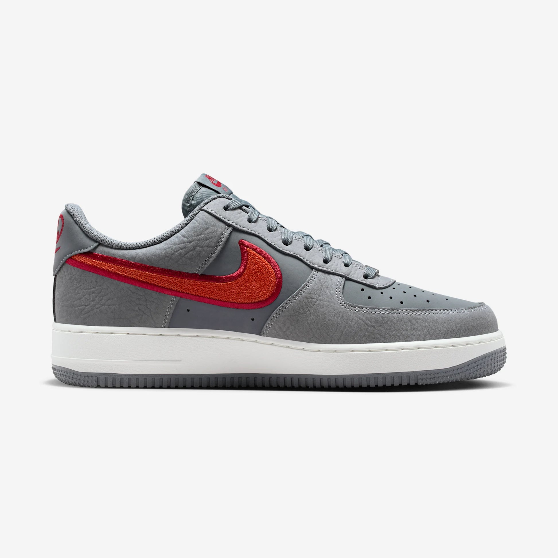 Nike Air Force 1 Low '07 LV8 Cool Grey Crimson Rust