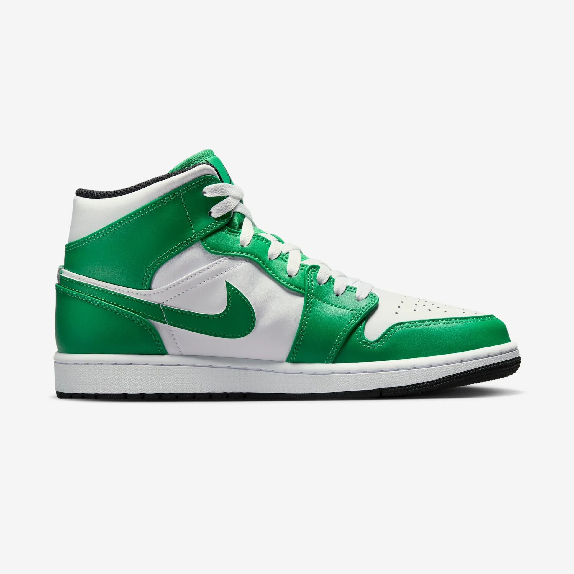 Jordan 1 Mid Lucky Green