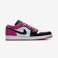 Jordan 1 Low Black Active Fuchsia
