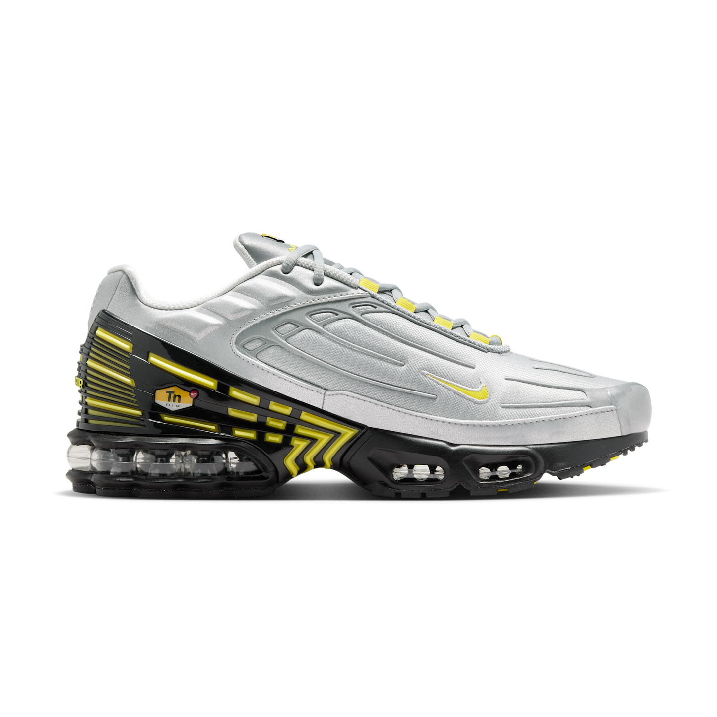 Nike Air Max Plus 3 Metallic Silver Opti Yellow