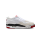 Jordan 4 RM White Black Neutral Grey Varsity Red (GS)