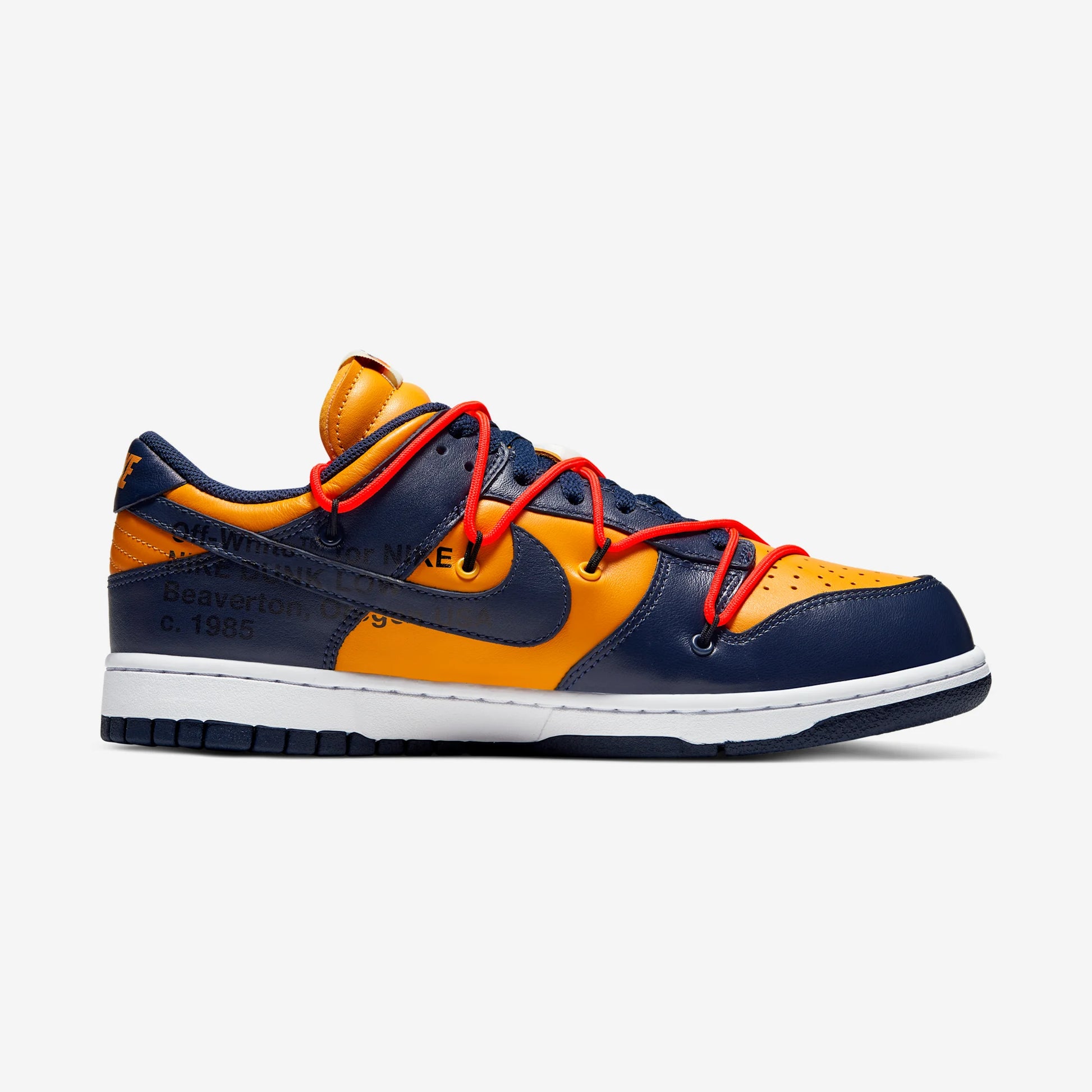 Nike Dunk Low Off-White University Gold