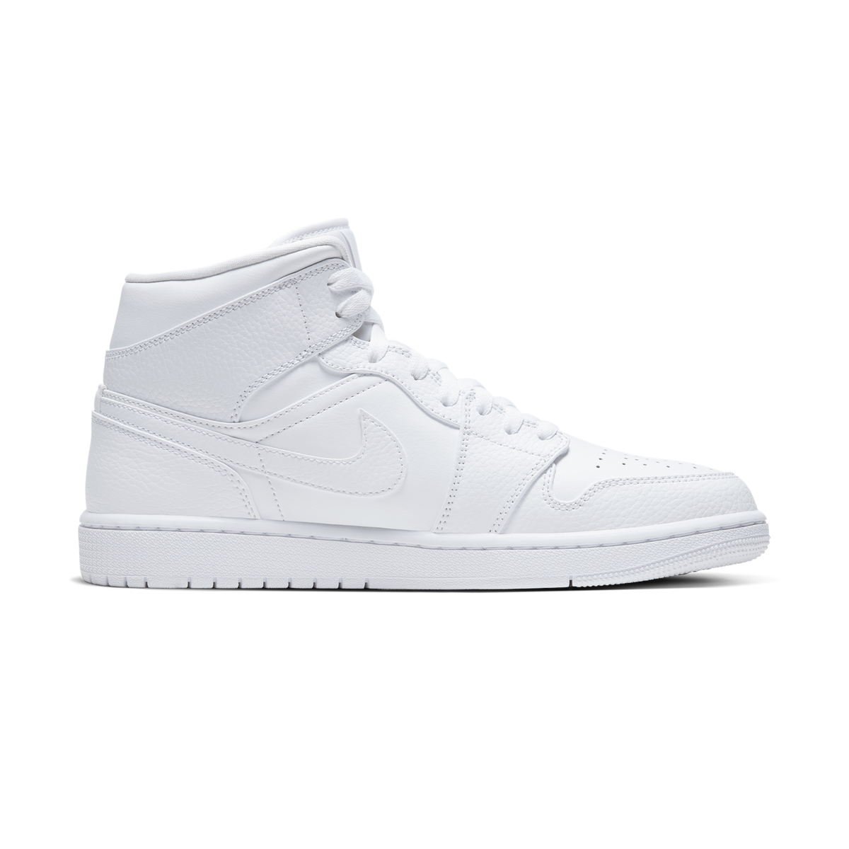 Jordan 1 Mid Triple White 2.0 (2020)