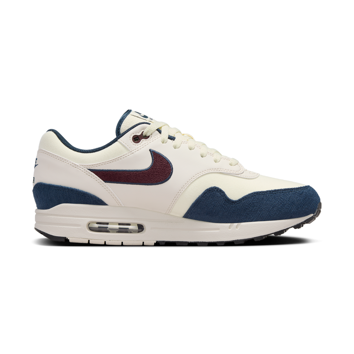 Nike Air Max 1 Coconut Milk Burgundy Crush Navy