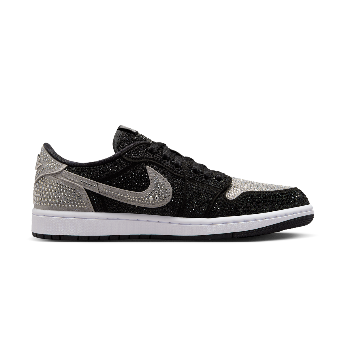 Jordan 1 Retro Low OG Swarovski Stealth (Women's)
