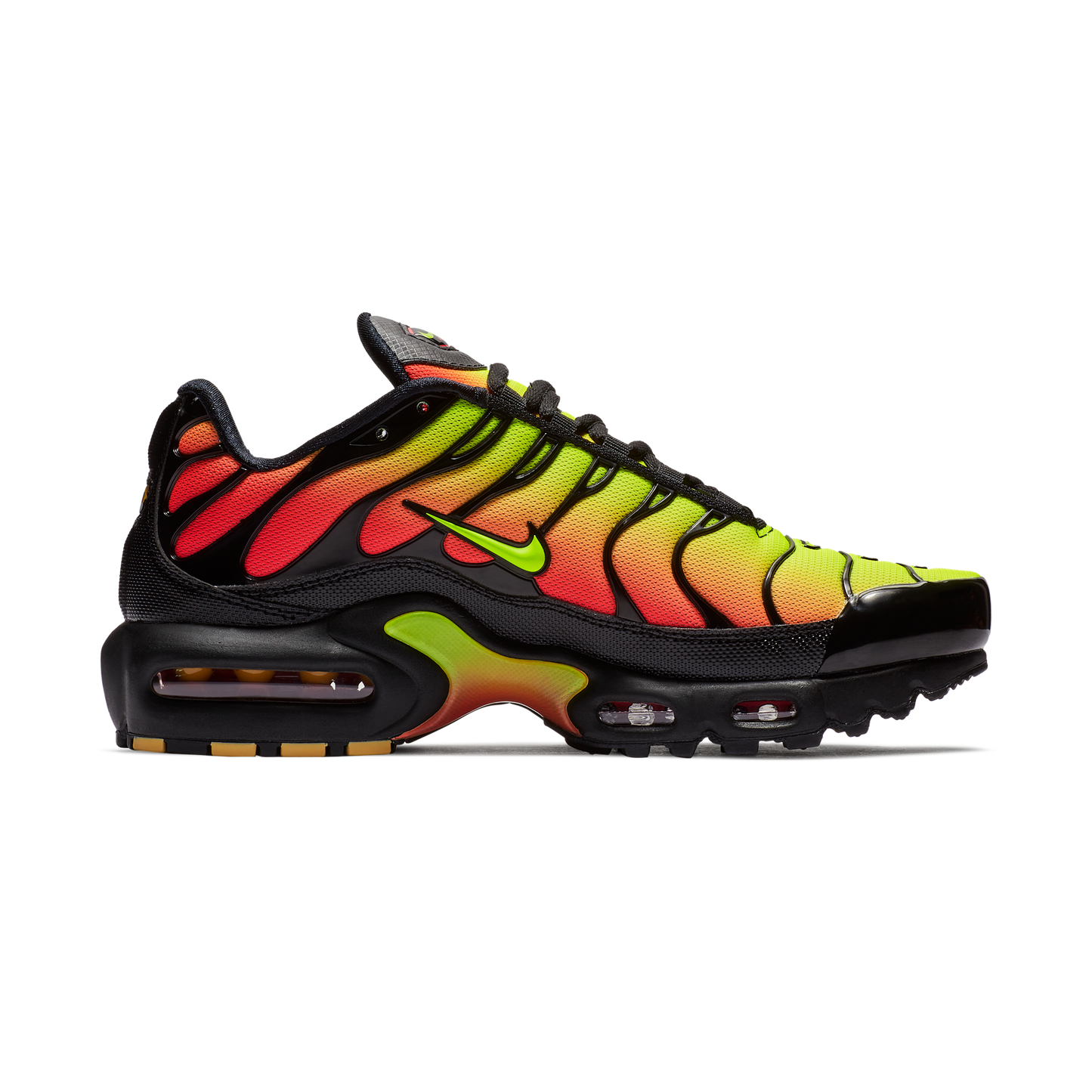 Nike Air Max Plus Black Volt Solar Red (Women's)