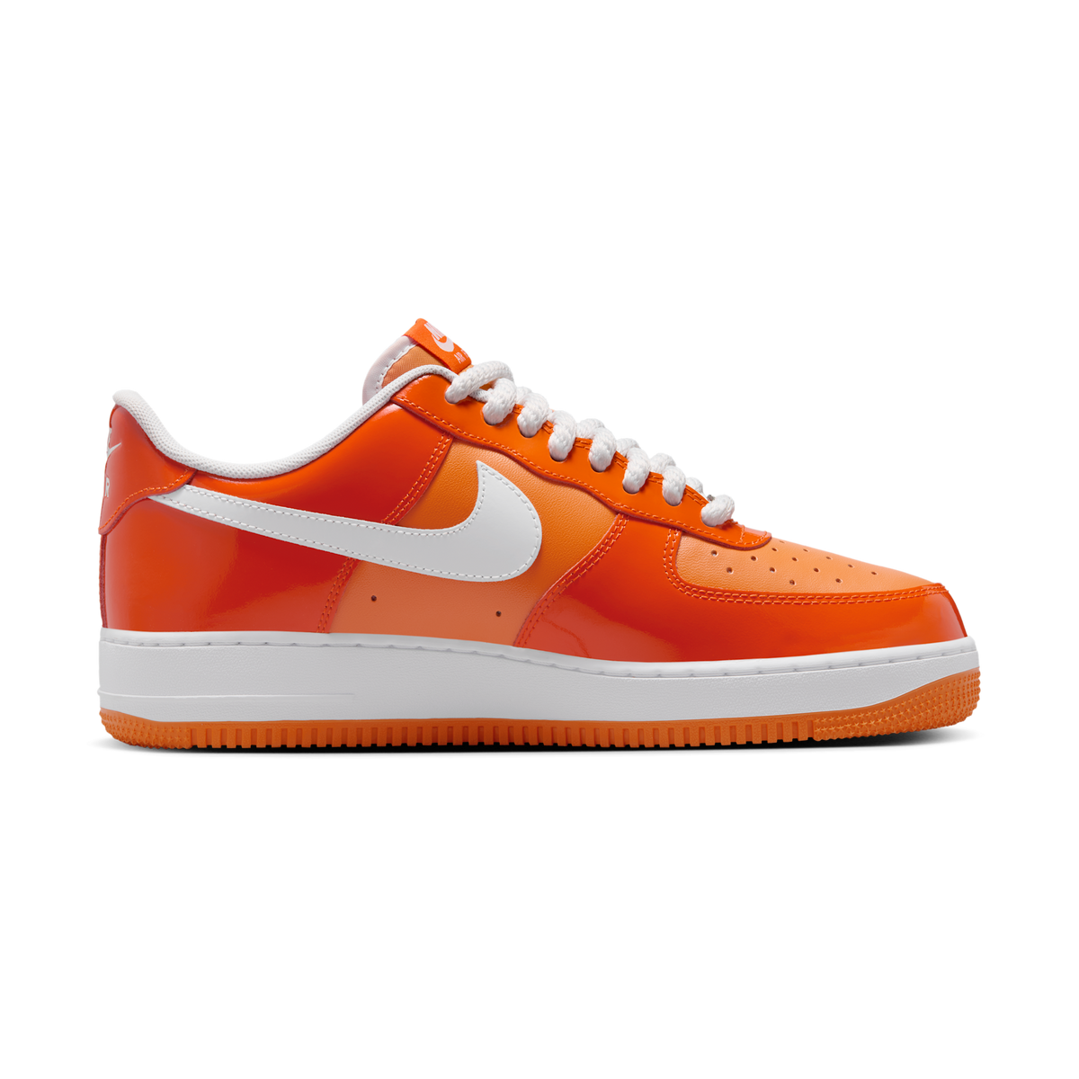 Nike Air Force 1 Low '07 Orange White Patent