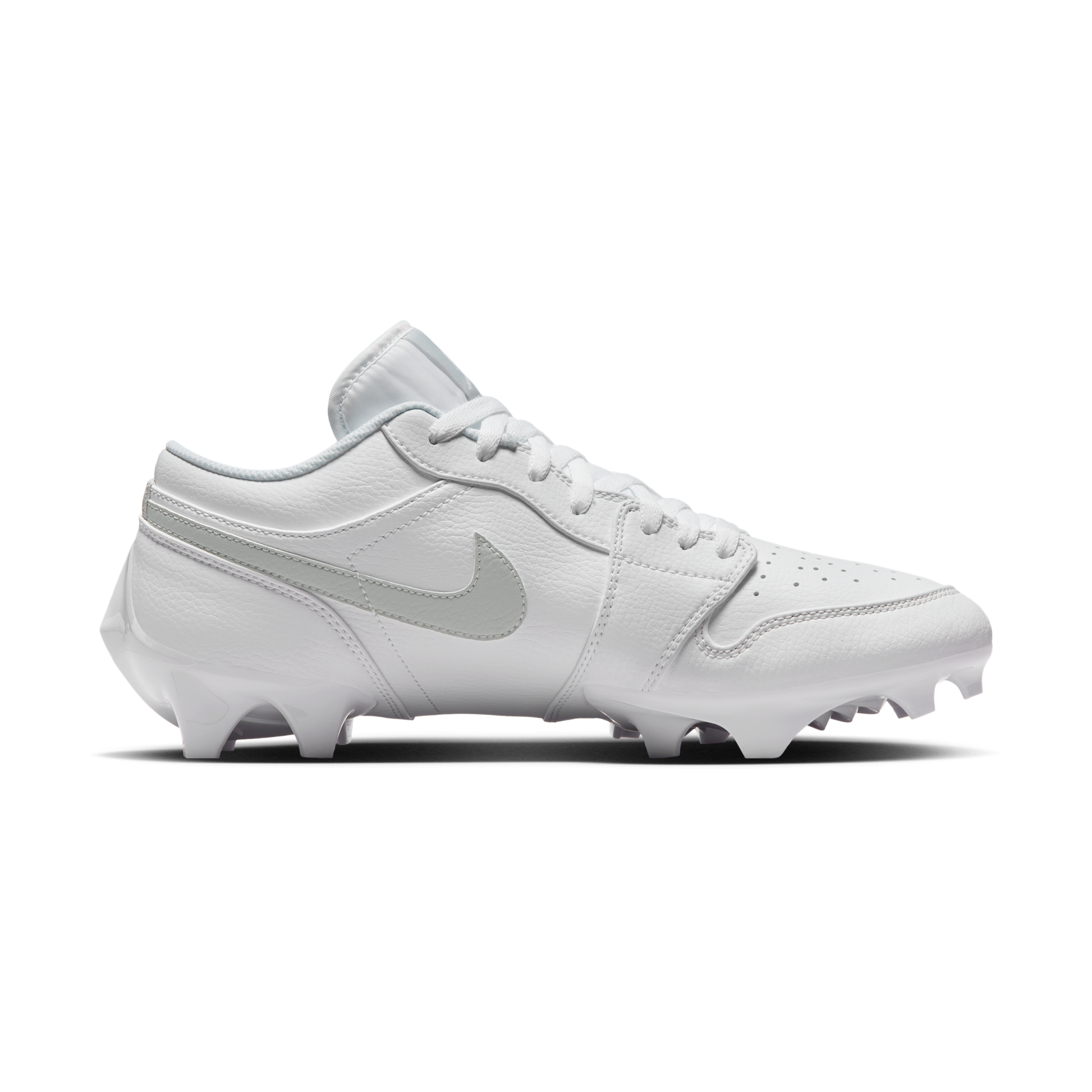 Jordan 1 Low TD Cleat White Grey Fog