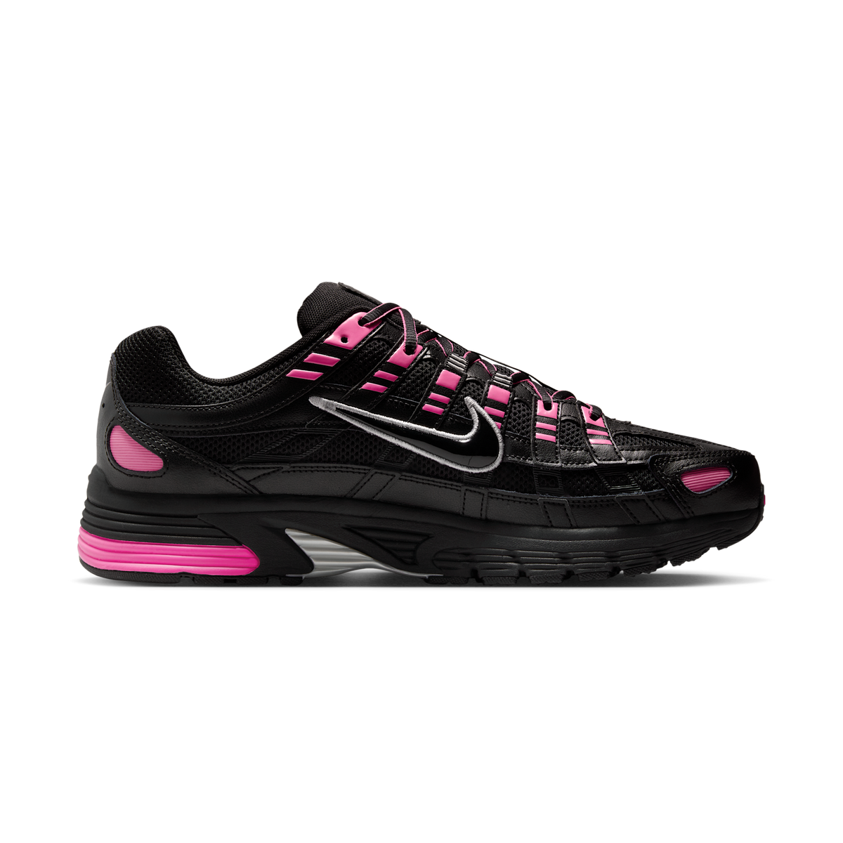 Nike P-6000 Pink Blast Metallic Silver Black