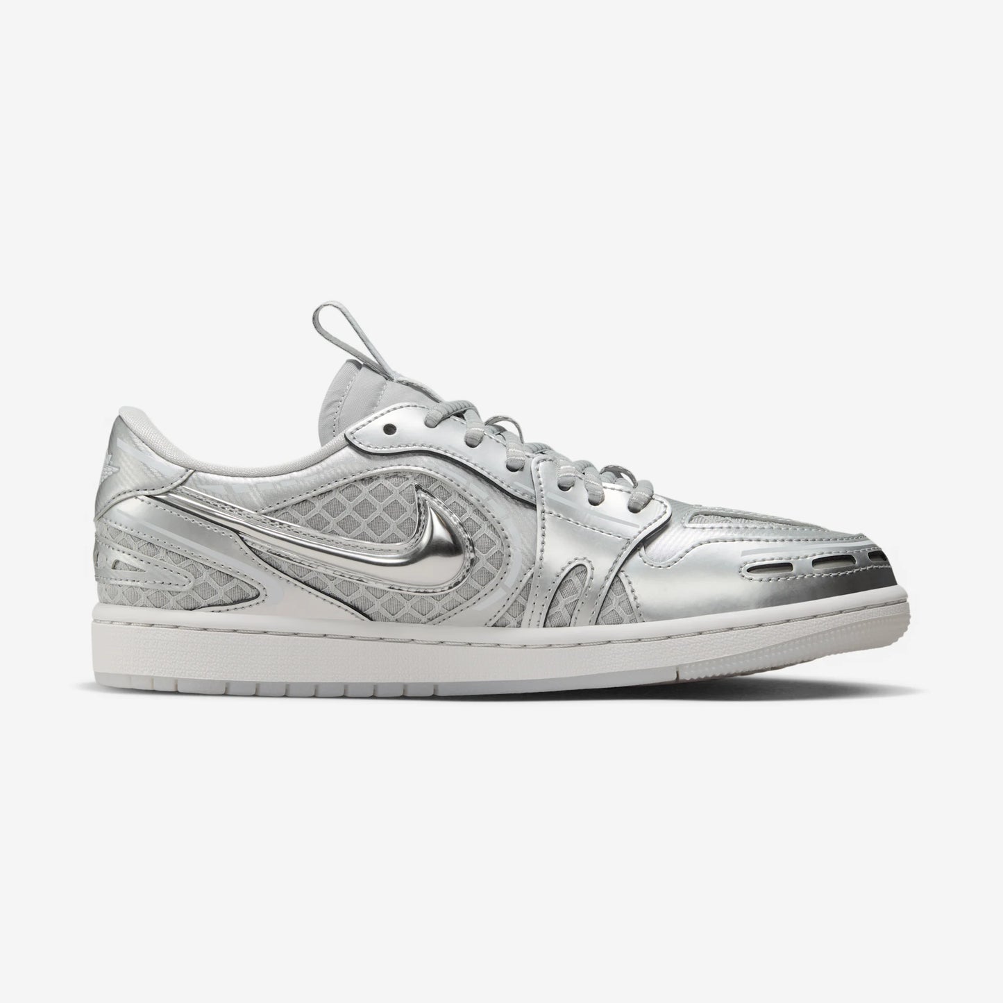 Jordan 1 Low Method of Make V3 Metallic Silver (Women's)