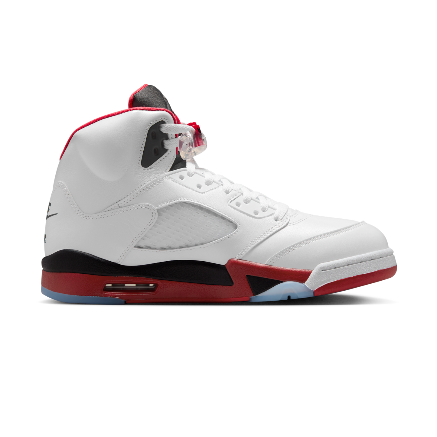 Jordan 5 Retro Fire Red Black Tongue (2025)