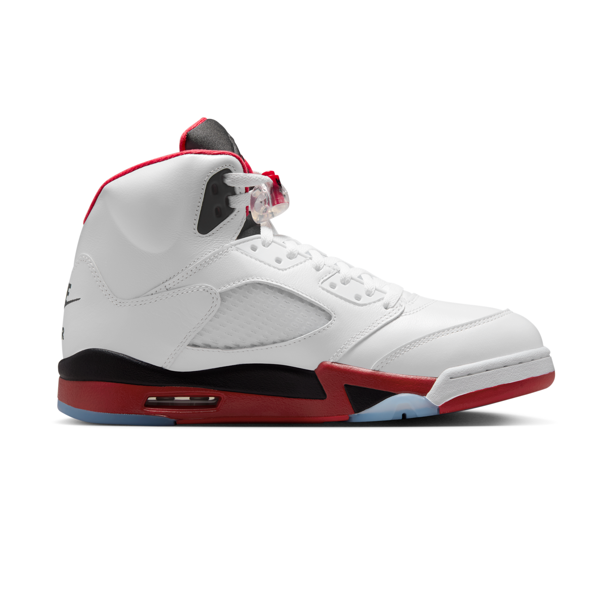 Jordan 5 Retro Fire Red Black Tongue (2025)