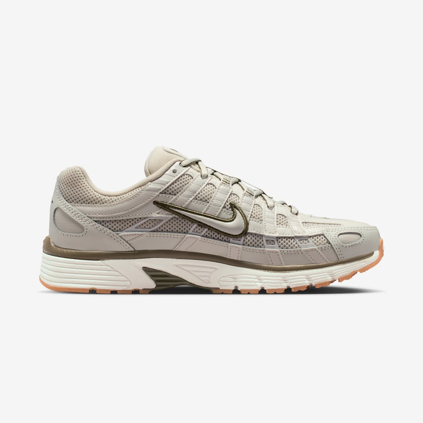 Nike P-6000 Light Bone Medium Olive Gum