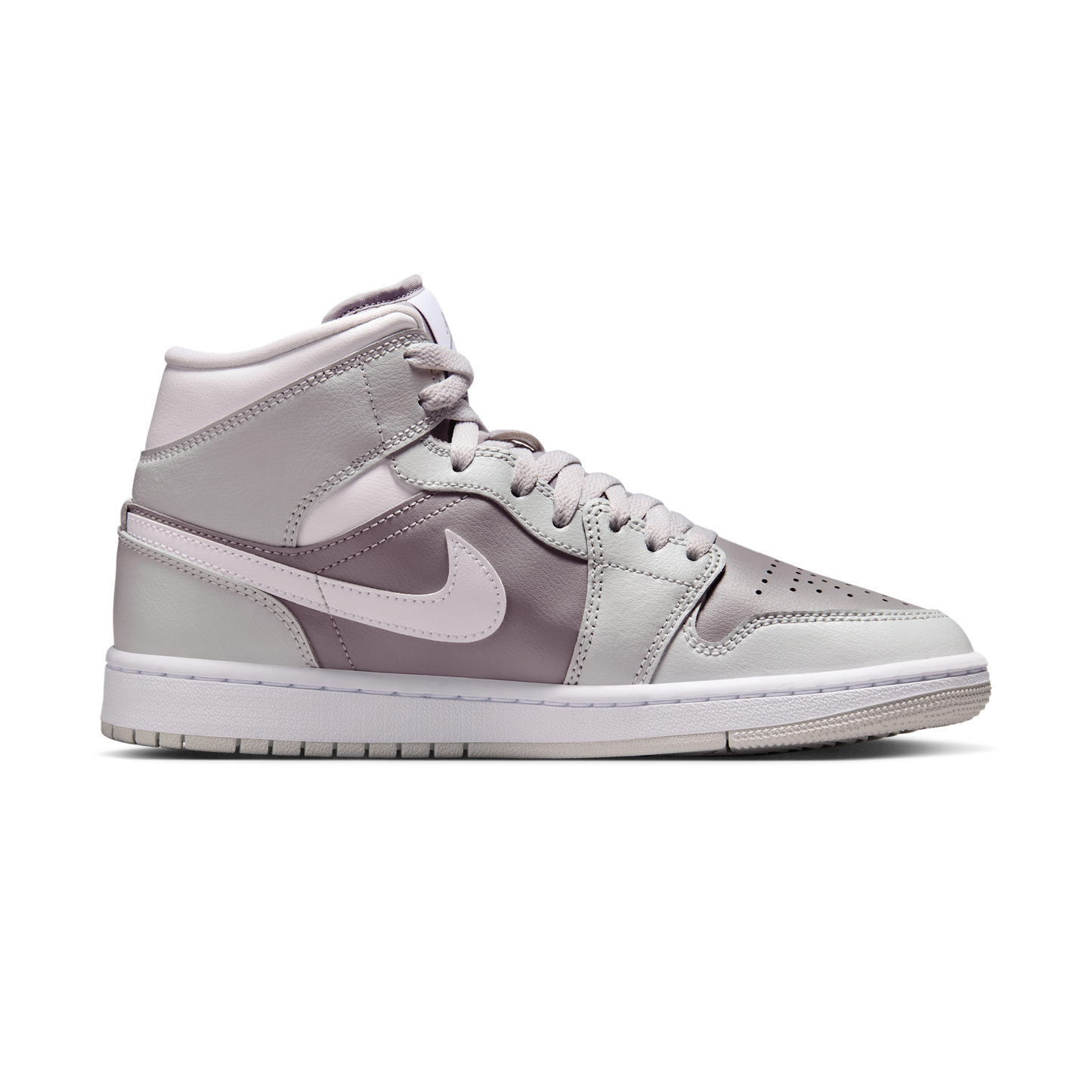 Jordan 1 Mid Photon Dust Atmosphere Grey (Women's)