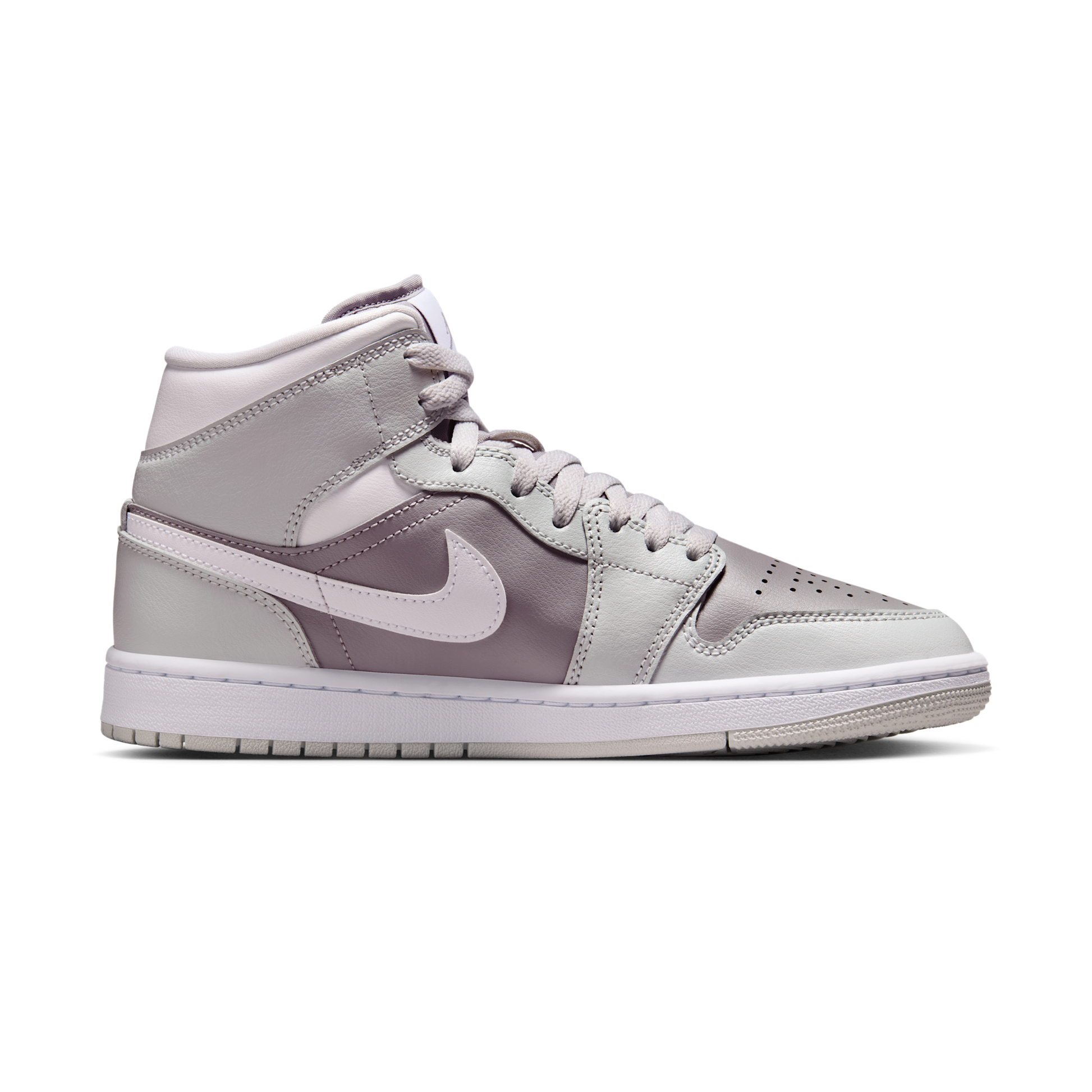 Jordan 1 Mid Photon Dust Atmosphere Grey (Women's)