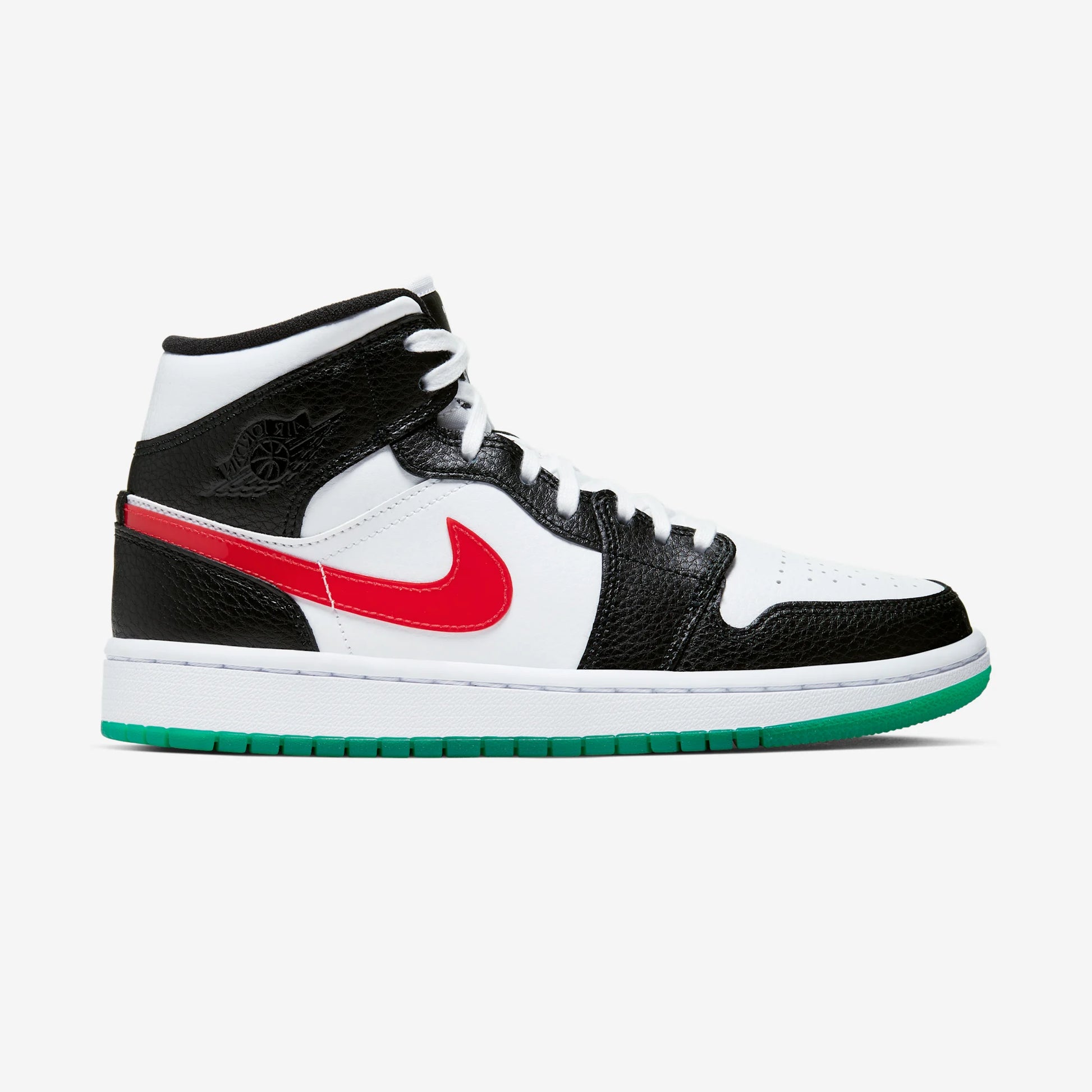Jordan 1 Mid Alternate Swooshes Red Yellow (Women's)