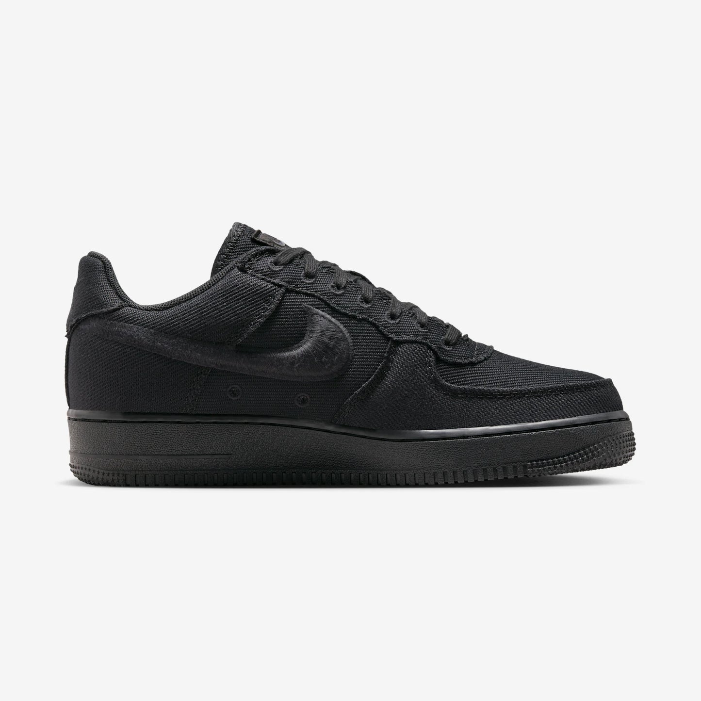 Nike Air Force 1 Low Triple Black Canvas