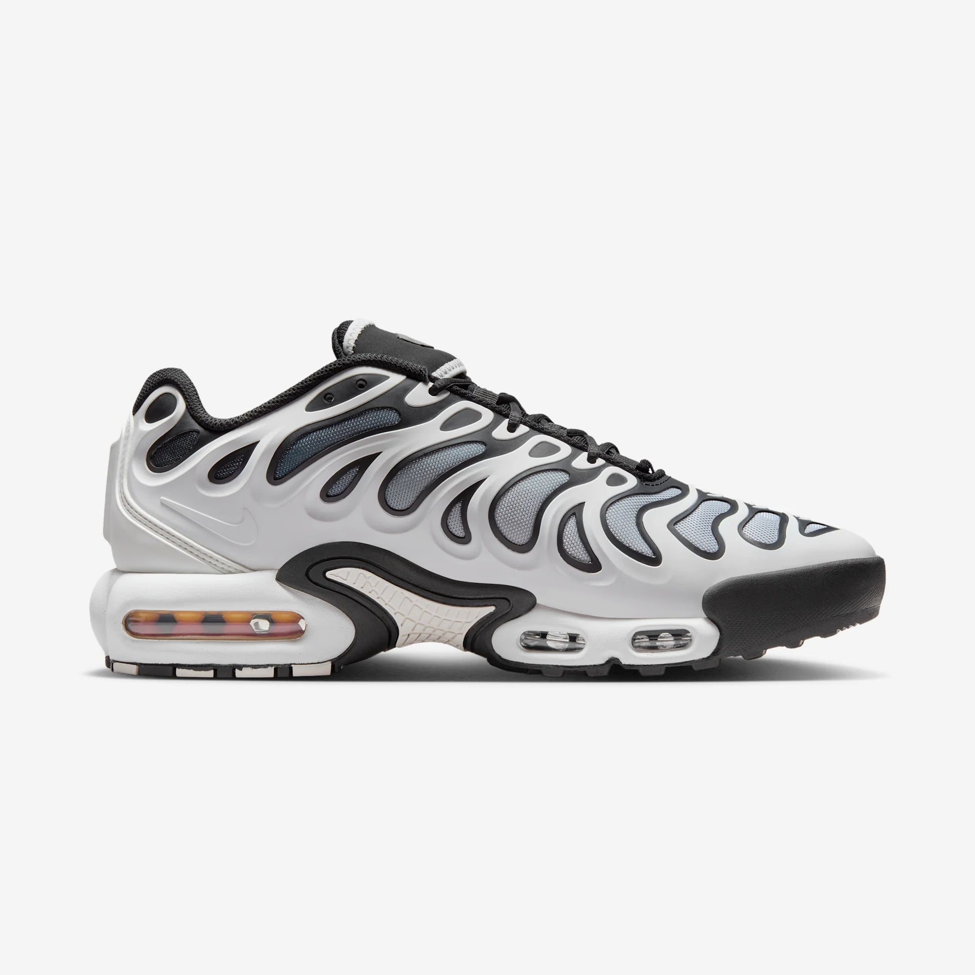 Nike Air Max Plus Drift White Black Metallic Silver