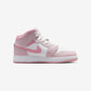 Jordan 1 Mid Pearl Pink White (GS)