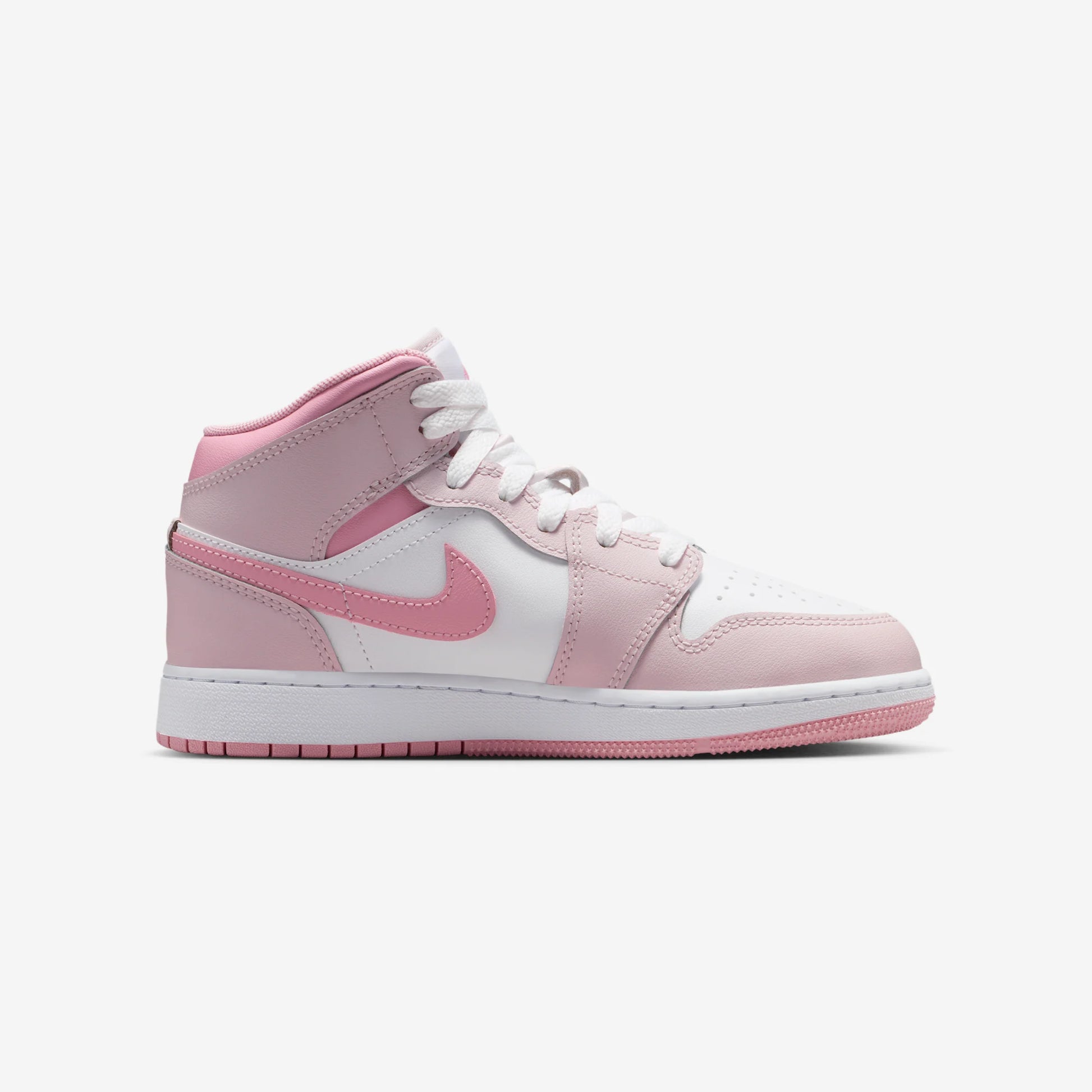 Jordan 1 Mid Pearl Pink White (GS)