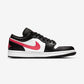 Jordan 1 Low Black Siren Red (Women's)