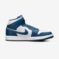 Jordan 1 Mid Split French Blue (Women's)