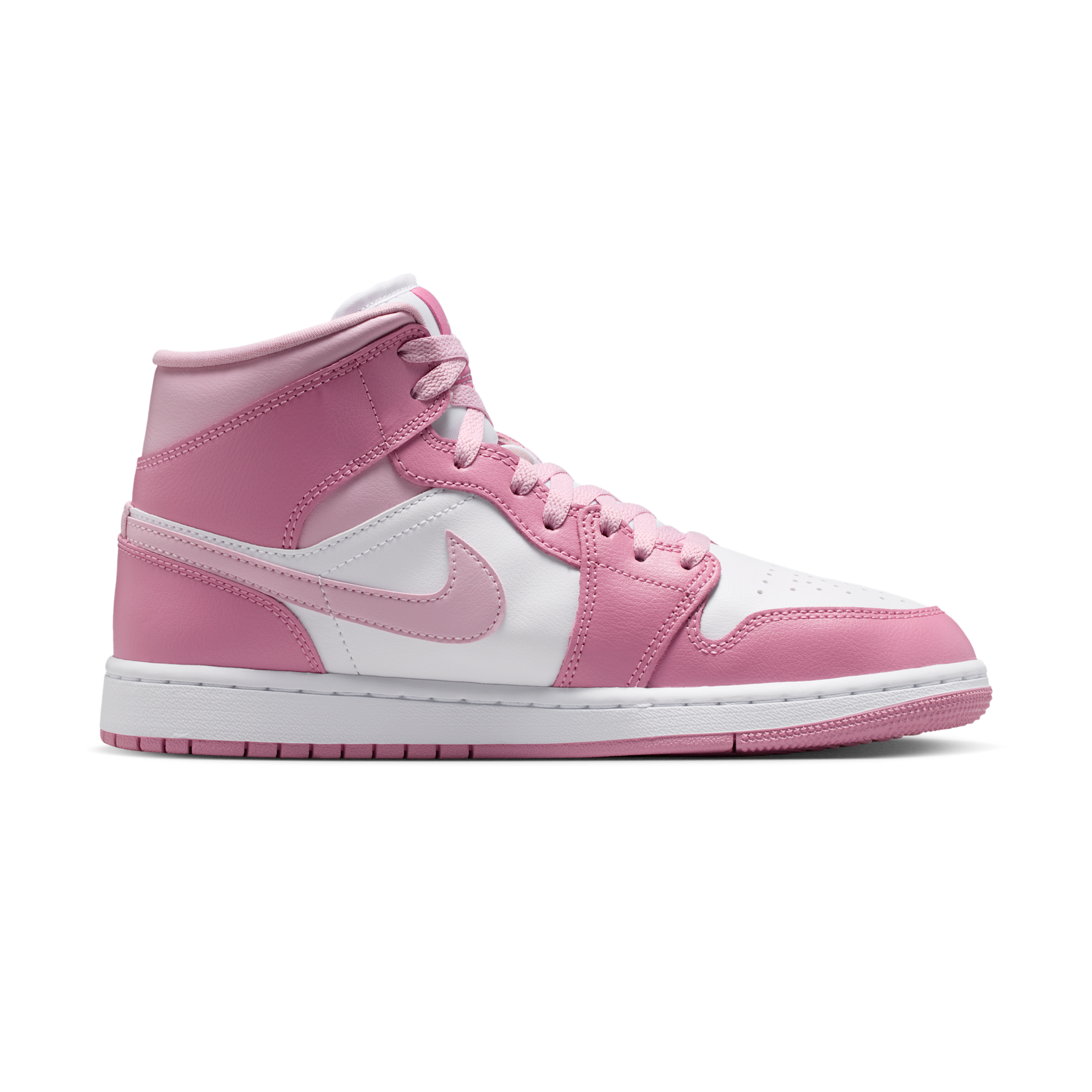 Jordan 1 Mid Elemental Pink Iced Carmine (Women's)