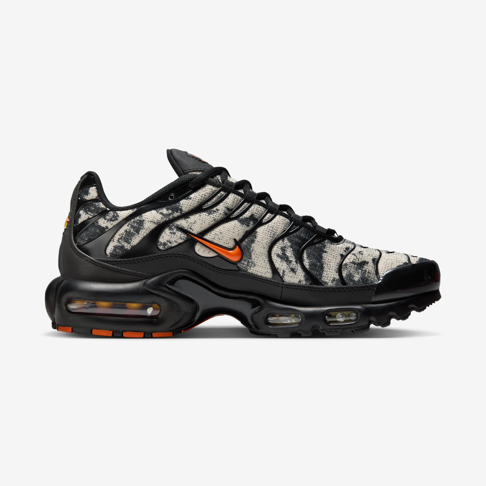 Nike Air Max Plus Camo Black Safety Orange