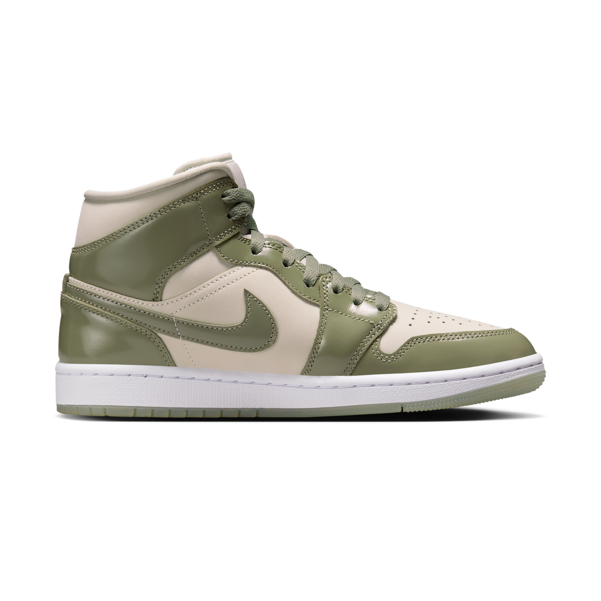 Jordan 1 Mid SE Sea Glass Oil Green (Women's)