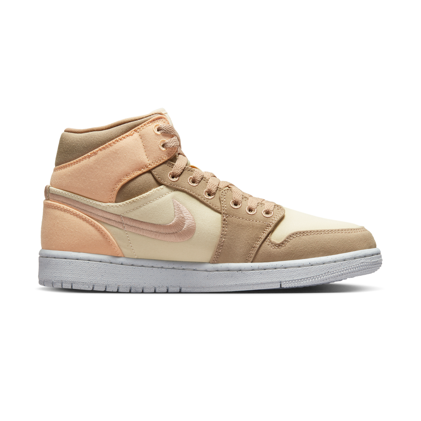 Jordan 1 Mid SE Canvas Khaki (Women's)