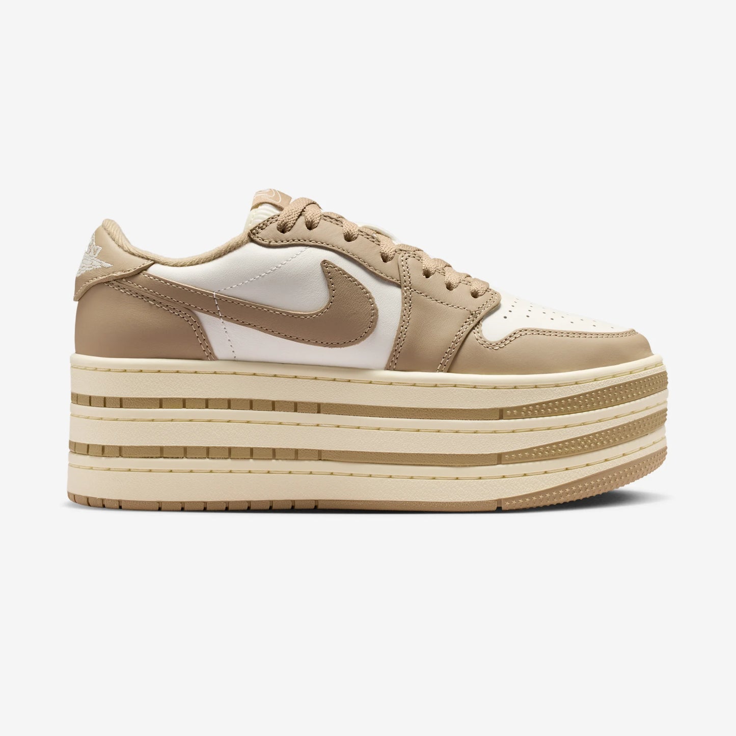 Jordan 1 Low Triple Stack Khaki Sail (Women's)