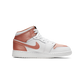 Jordan 1 Mid White Rose Gold (GS)