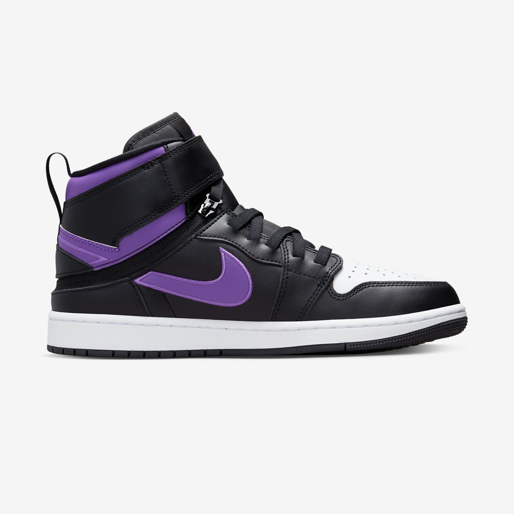 Jordan 1 High FlyEase Black Bright Violet
