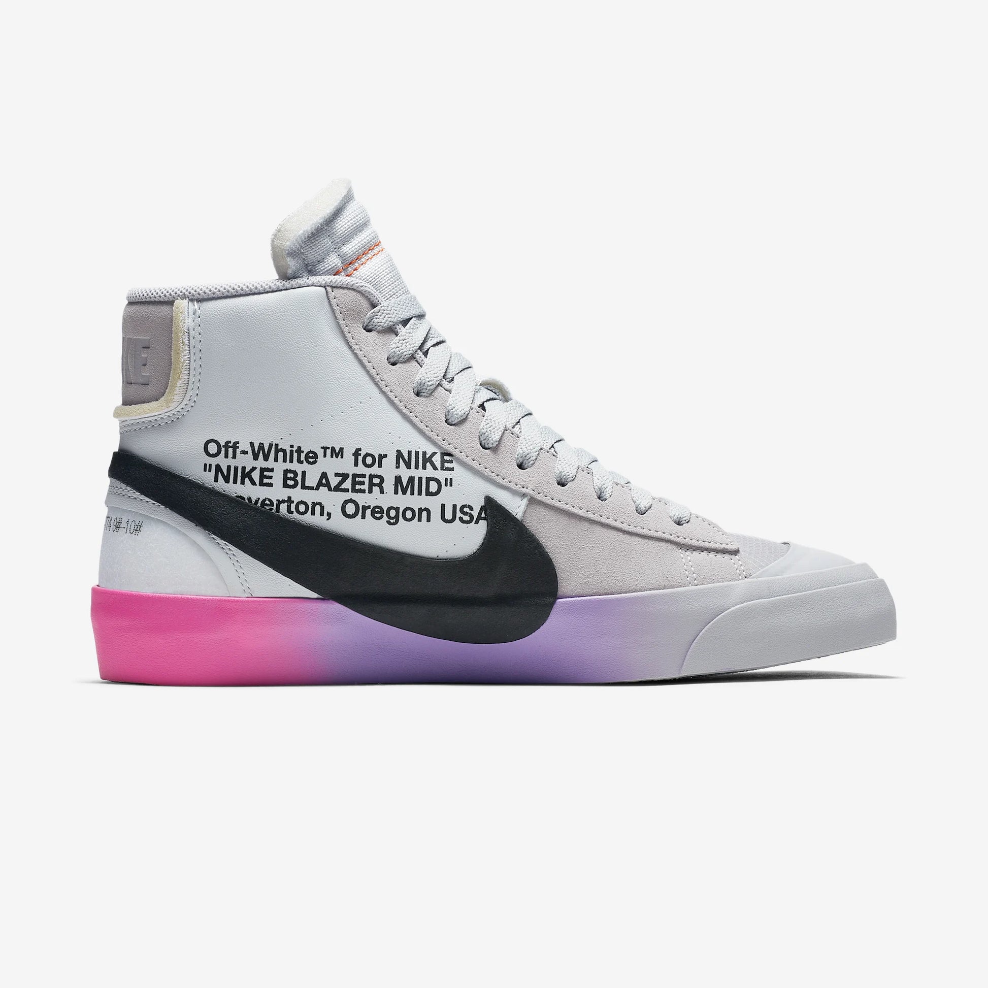 Nike Blazer Mid Off-White Wolf Grey Serena Queen