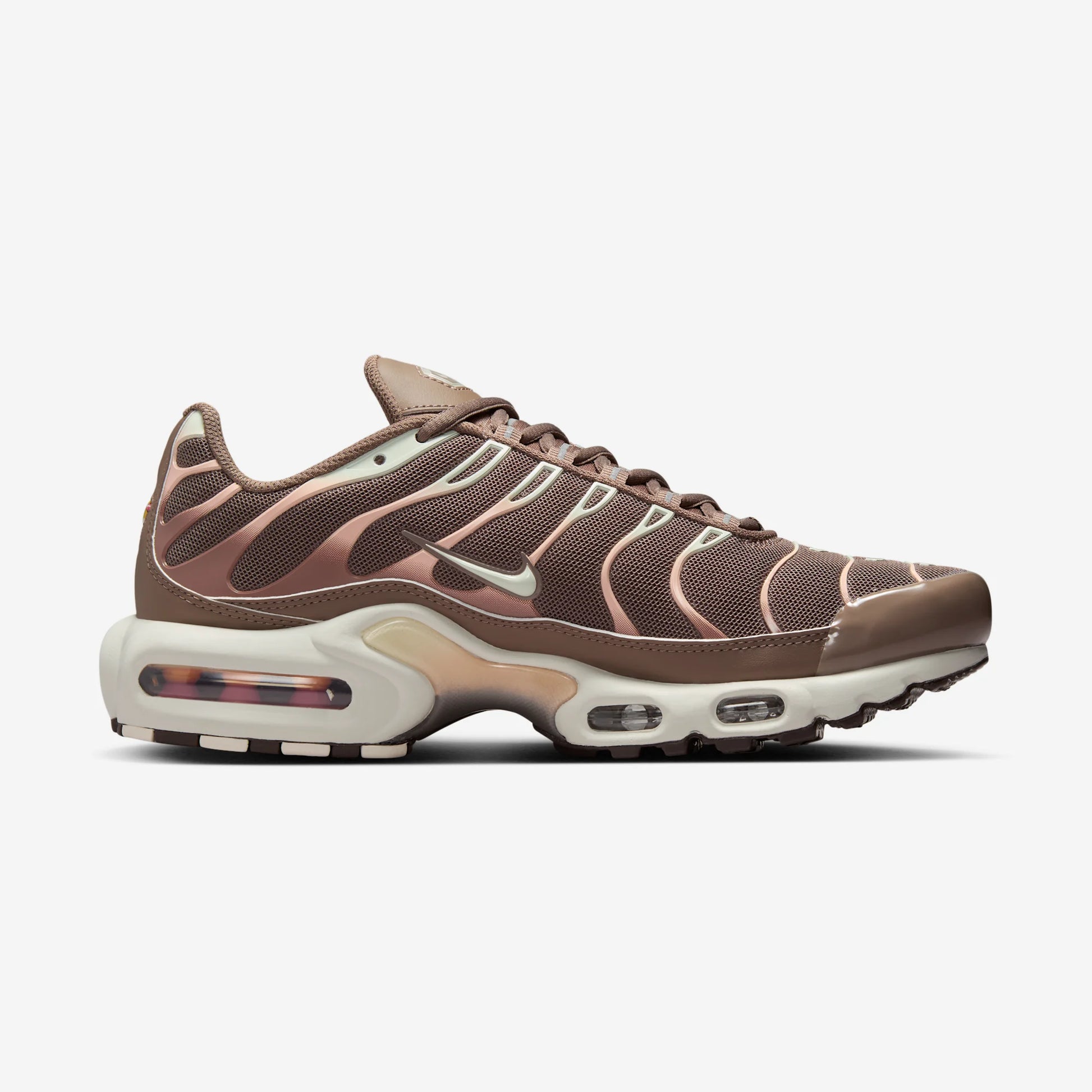Nike Air Max Plus Mink Brown Baroque Brown Sail Metallic Silver (Women's)