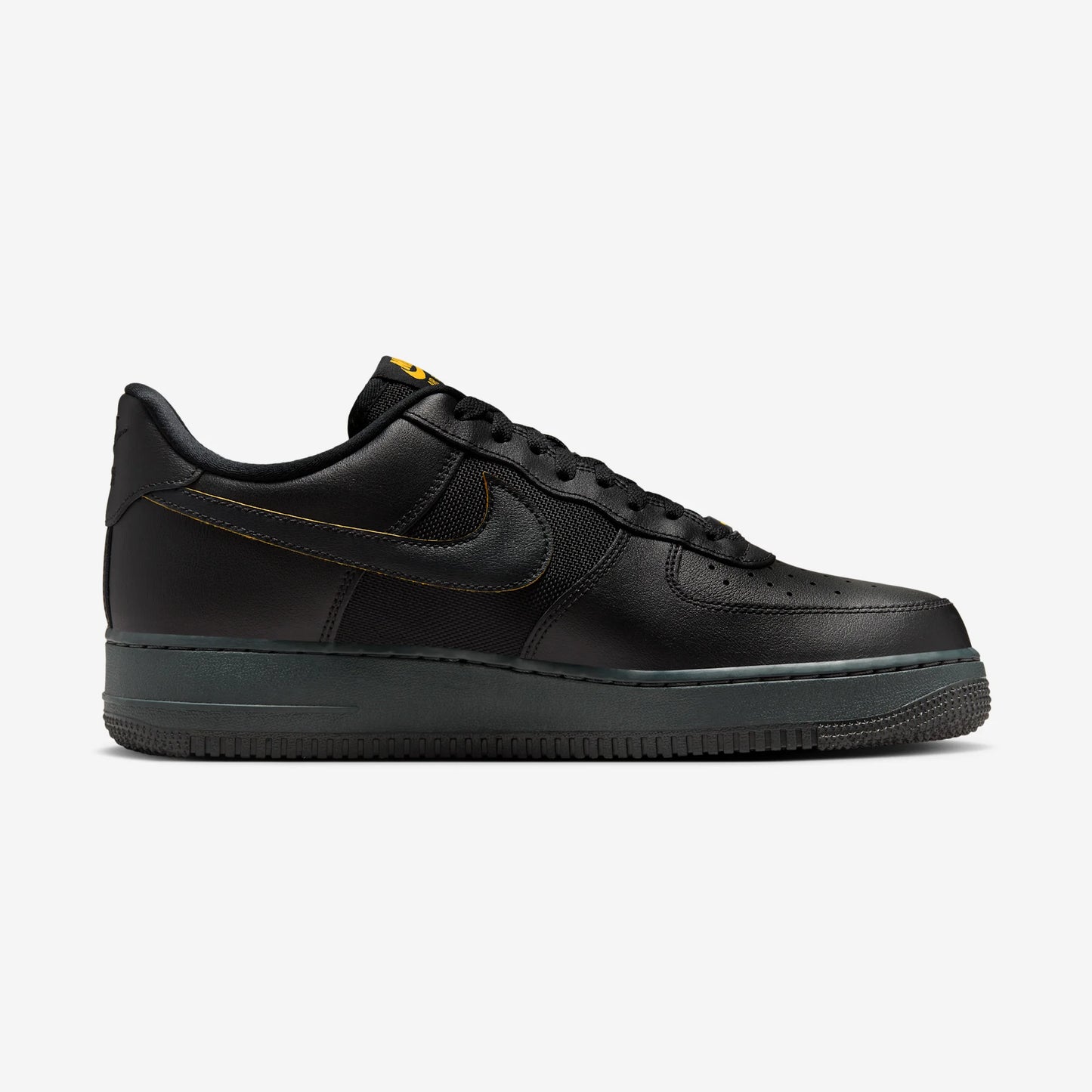 Nike Air Force 1 Low '07 Ballistic Mesh Black University Gold