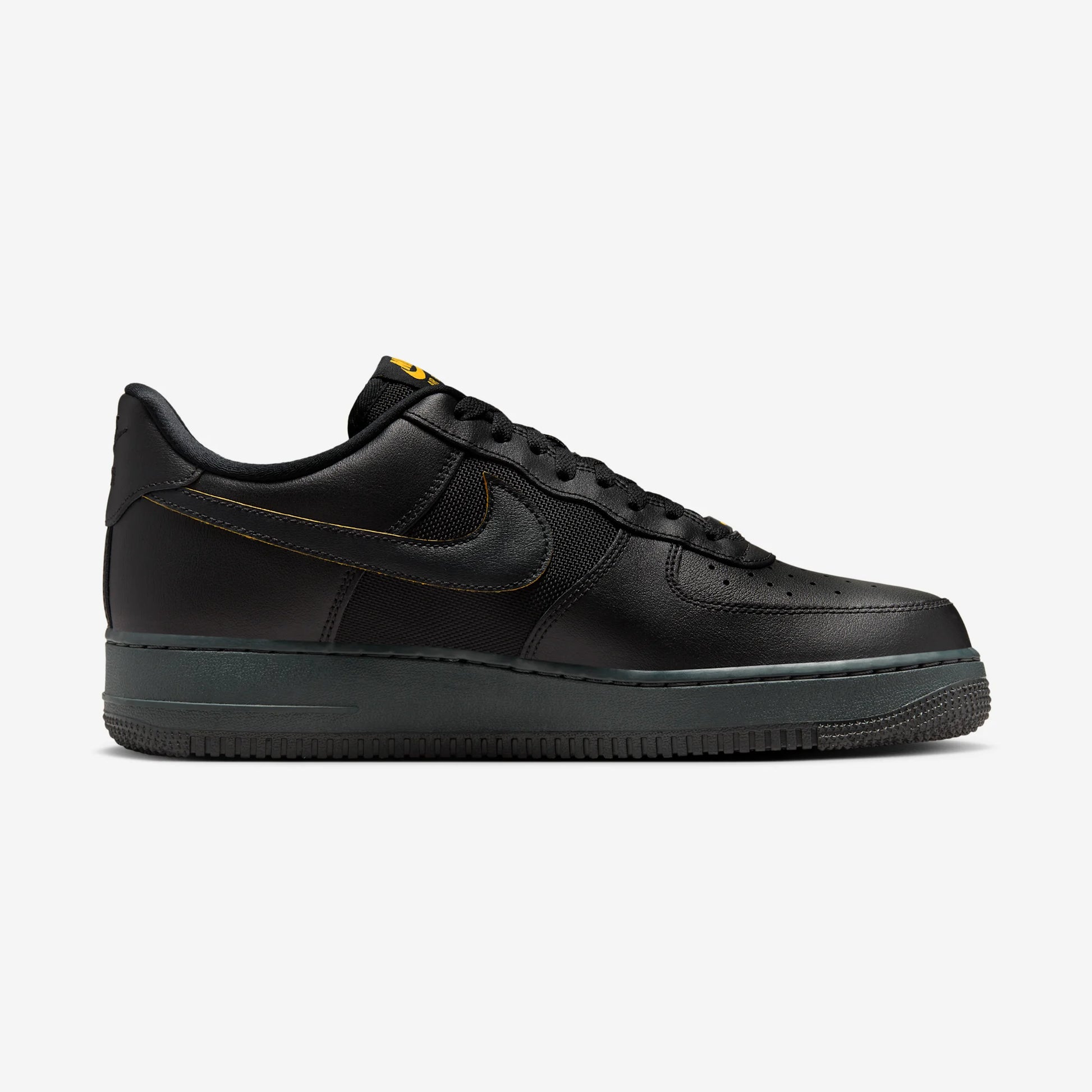 Nike Air Force 1 Low '07 Ballistic Mesh Black University Gold