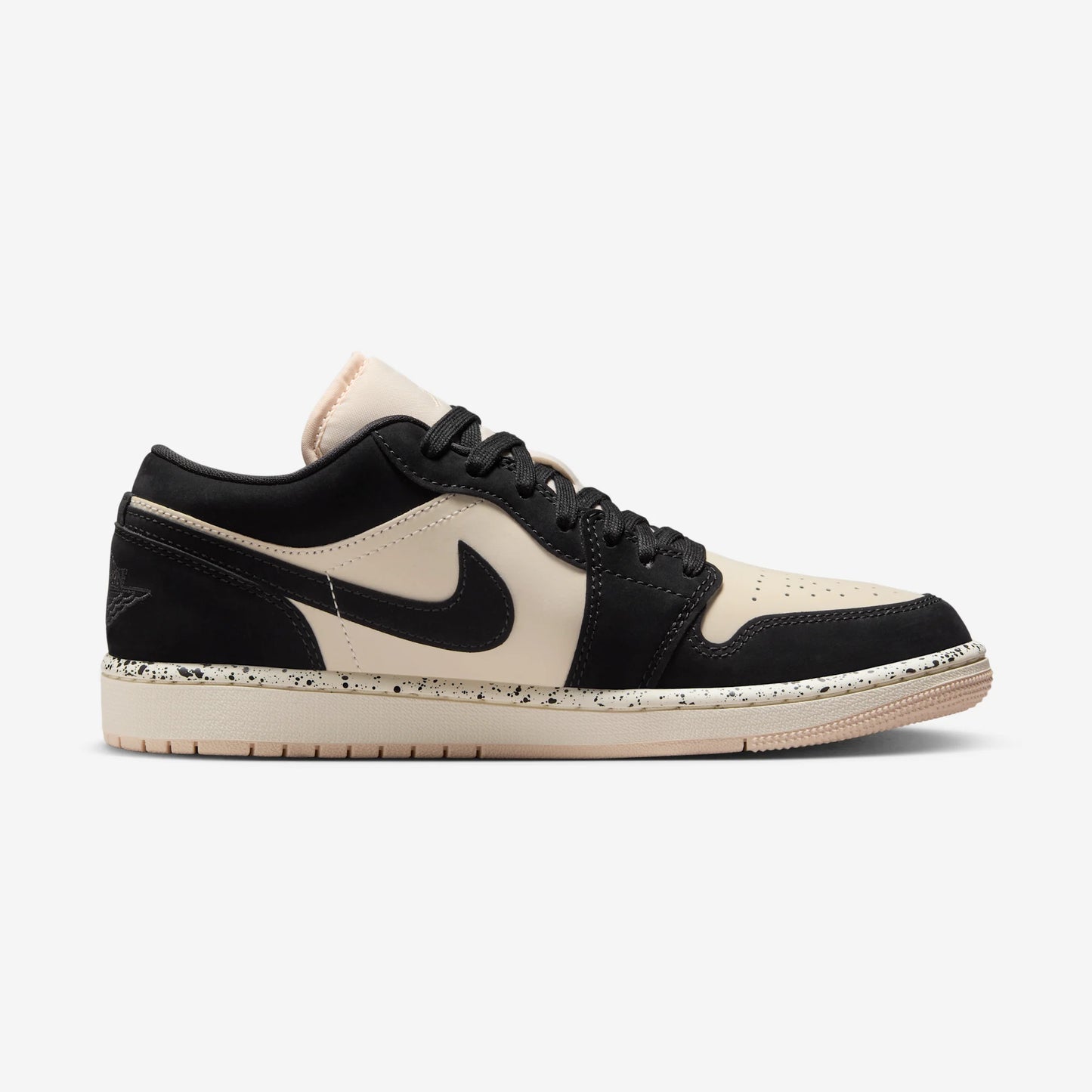 Jordan 1 Low Black Guava Ice (Speckled Midsole) (Women's)