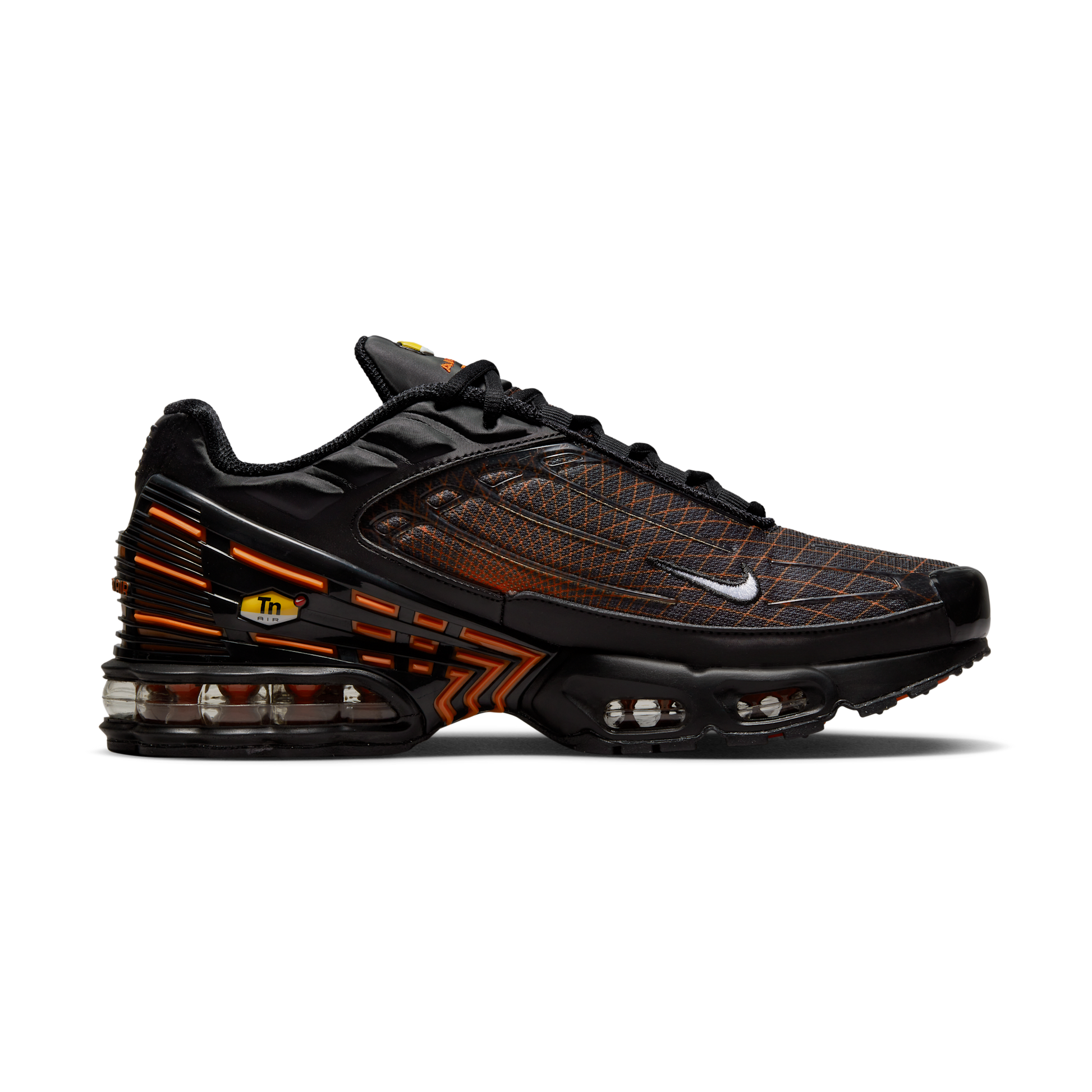Nike Air Max Plus 3 Black Orange Spirograph