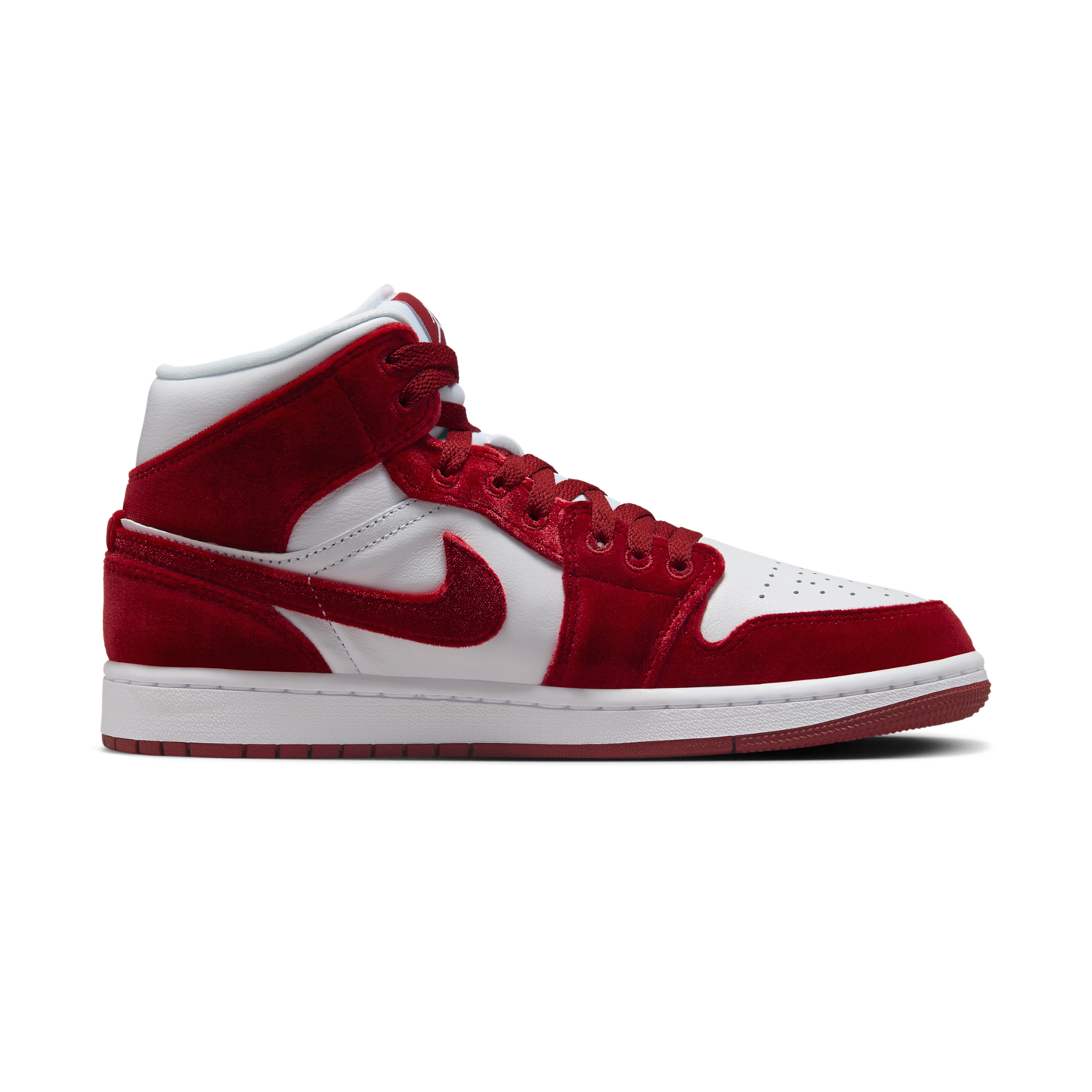 Jordan 1 Mid SE Red Velvet (Women's)