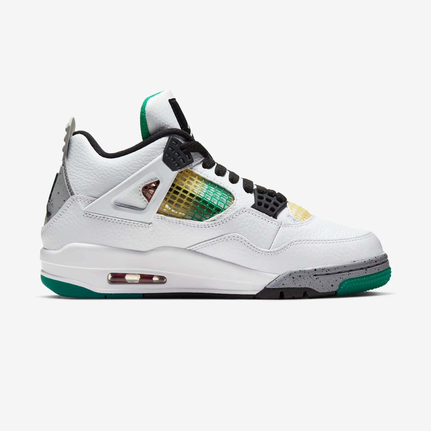 Jordan 4 Retro Lucid Green Rasta (Women's)
