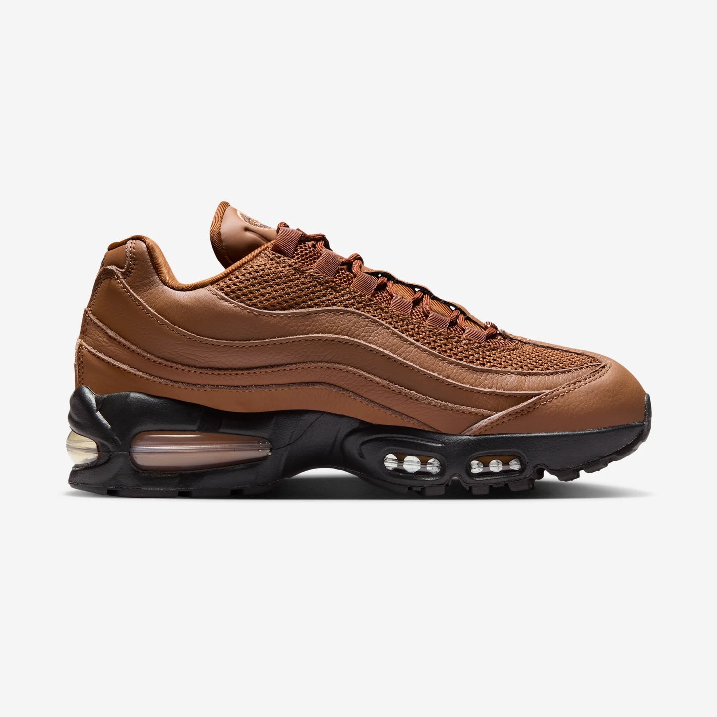 Nike Air Max 95 Big Bubble Light British Tan Jewel Swoosh (Women's)