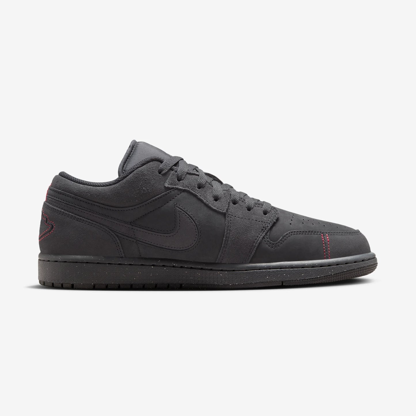 Jordan 1 Low SE Craft Dark Smoke Grey Varsity Red