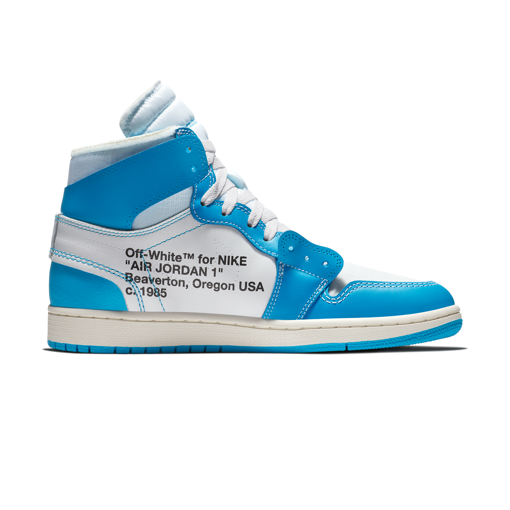 Jordan 1 Retro High Off-White University Blue